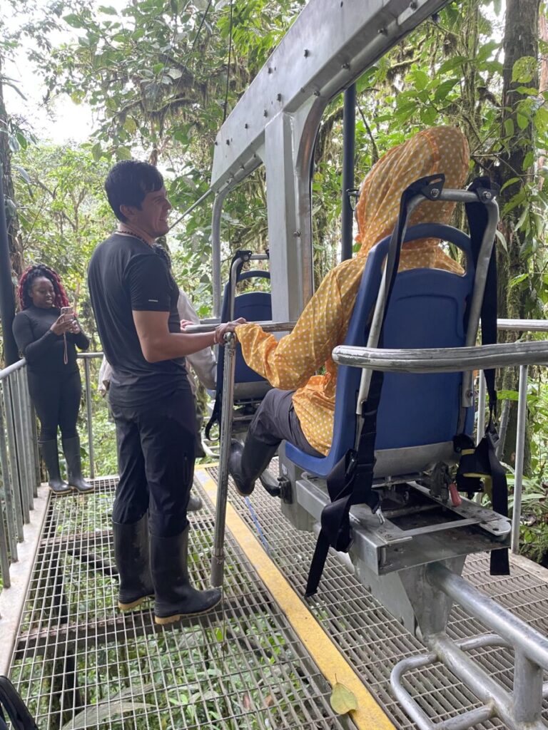 Sky Bike at Mashpi Lodge