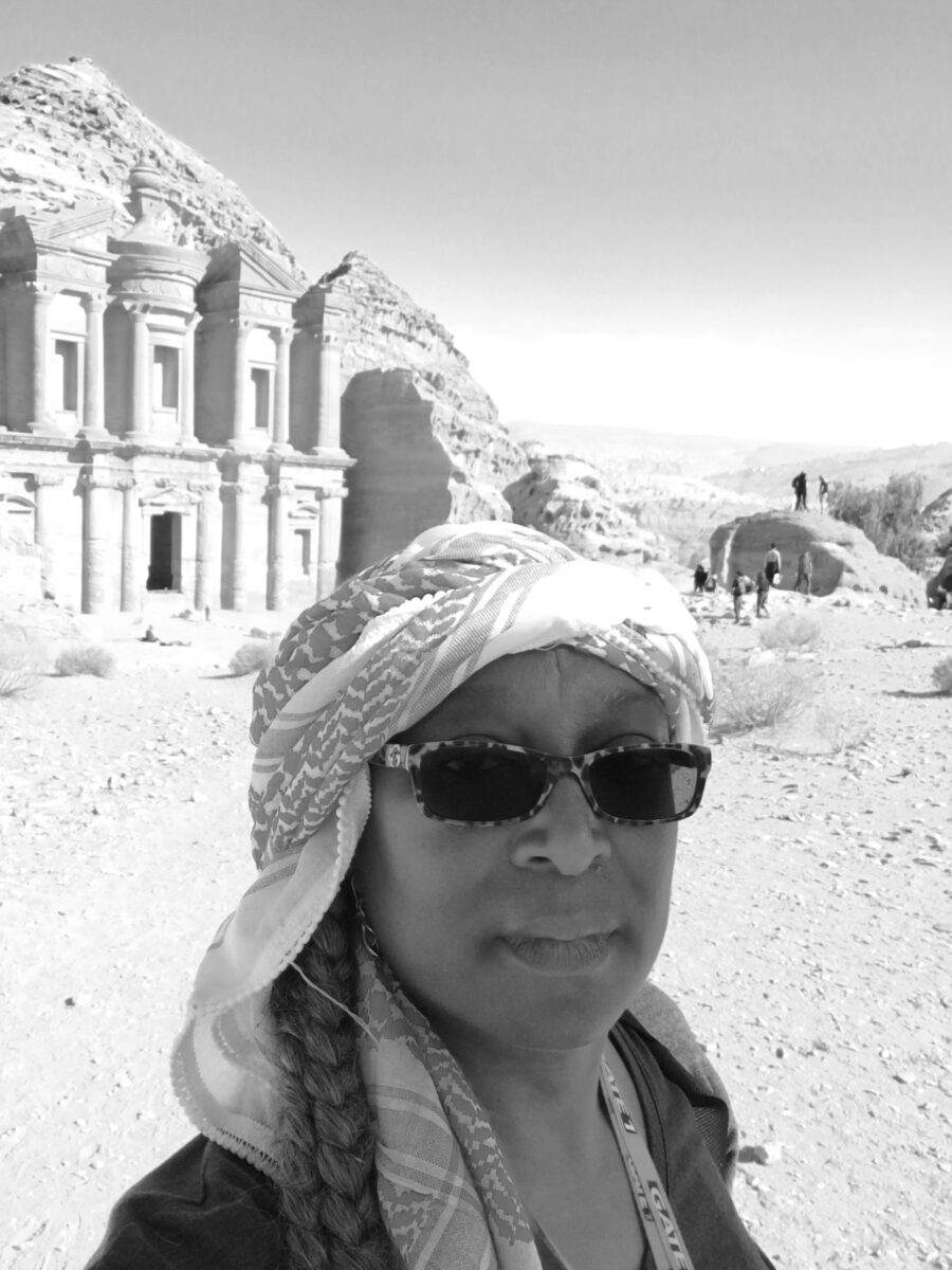Cassandra at Petra, Jordan